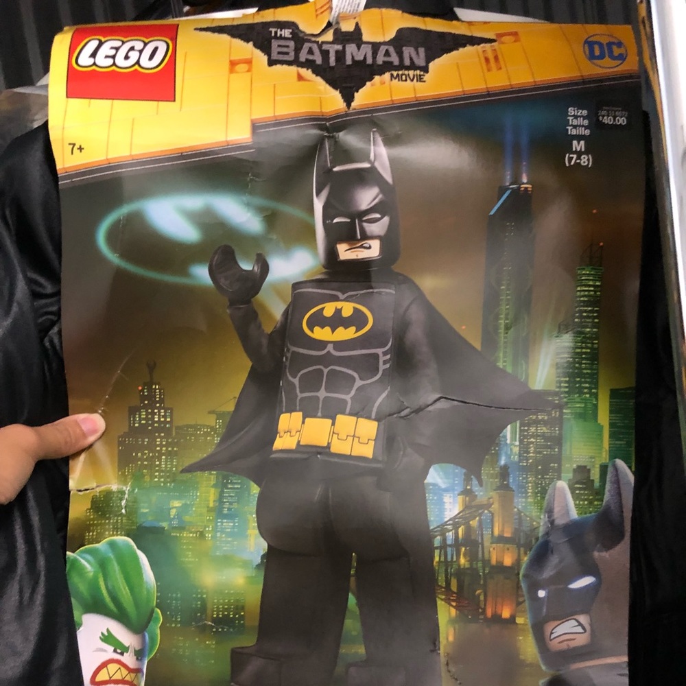 Batman Lego Movie DC Prestige 7/8 or 10/12 Costume - Picture 6 of 6